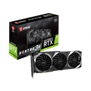 Placa video MSI GeForce® RTX™ 3070 VENTUS 3X OC LHR, 8GB GDDR6, 256-bit
